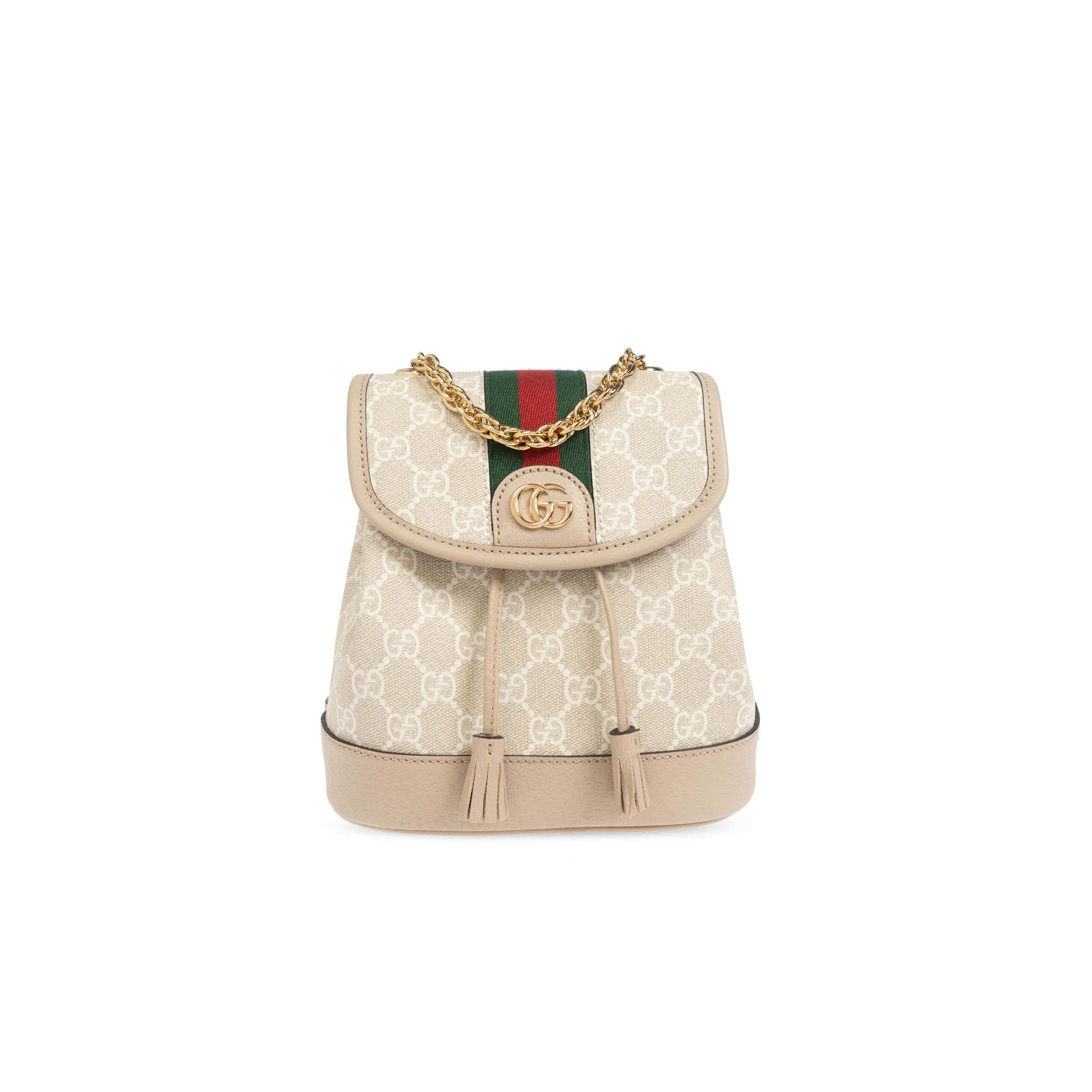 G*u*i ophidia gg beige-ebony mini backpack 795221 (20.5*20*12cm)